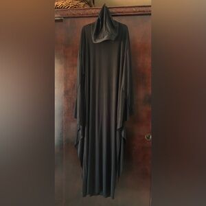 Black Hooded Witch costume + Hat